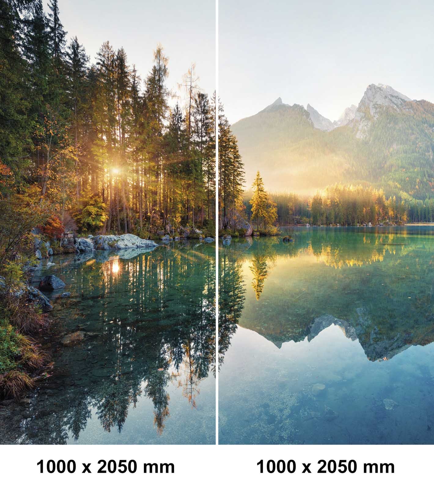 Eck-Duschset — Bergsee
