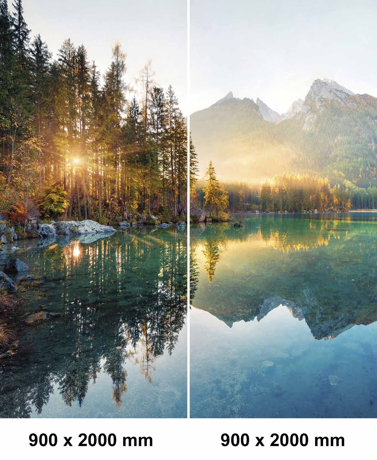 Eck-Duschset — Bergsee