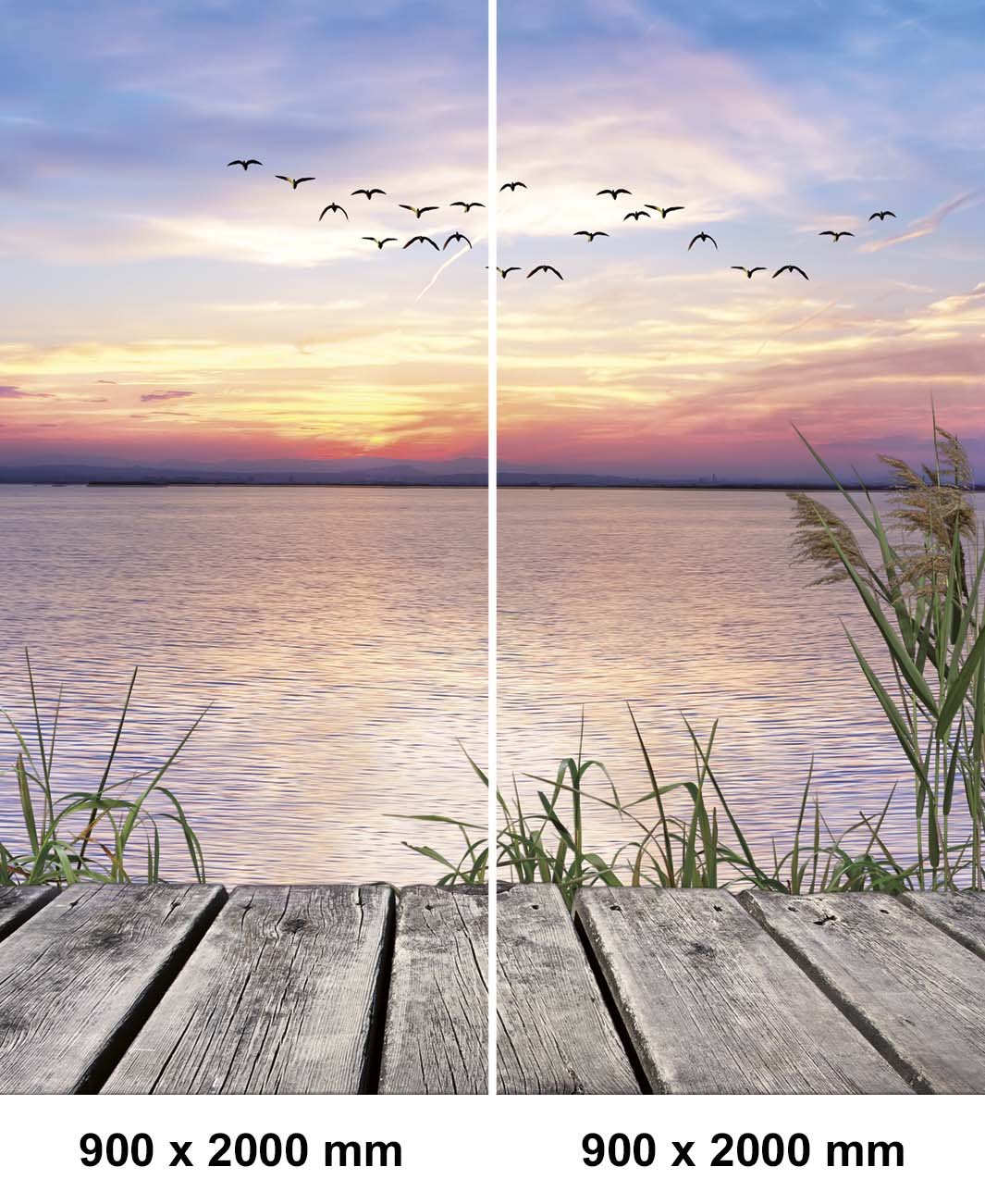 Eck-Duschset — Sonnenuntergang
