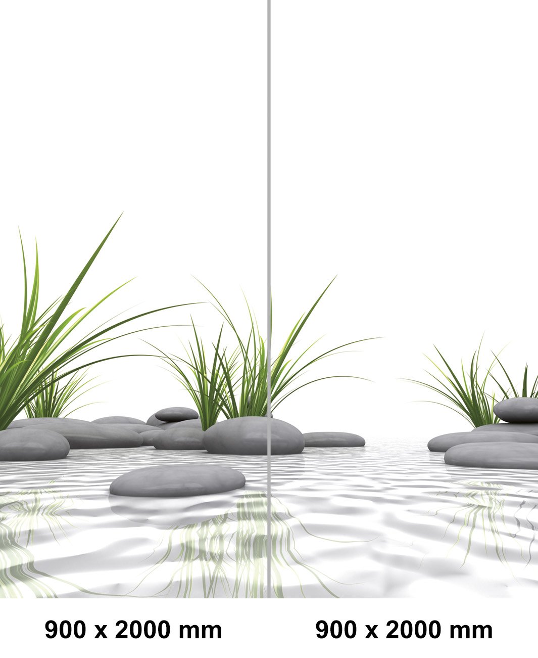 Eck-Duschset — Zen