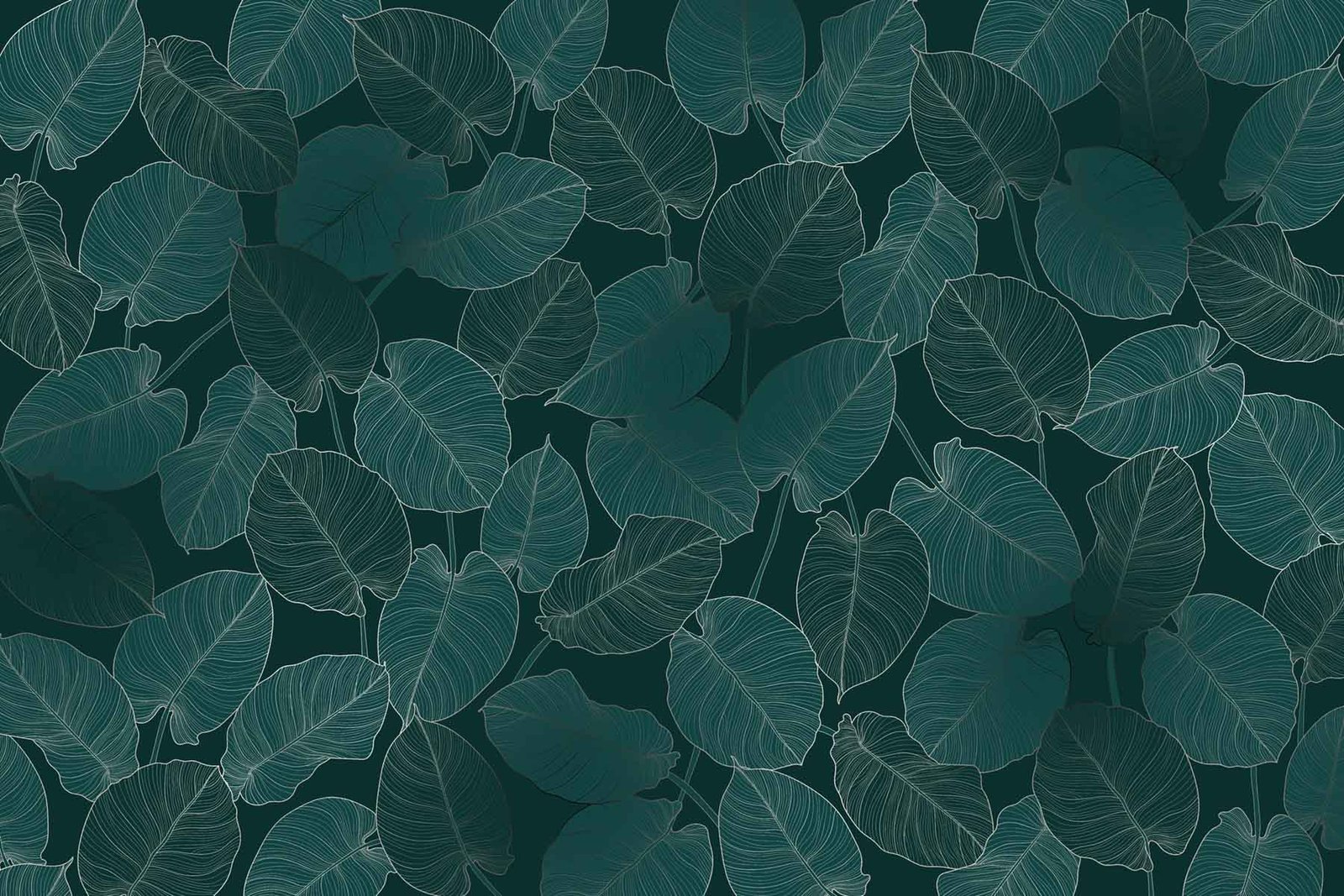 Grüner Ginkgo