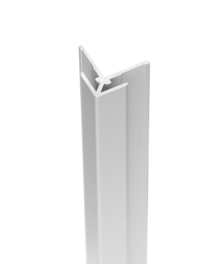 Aluminium-Außeneckprofil für 3-mm-Paneele