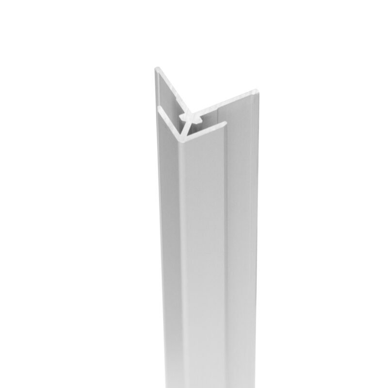 Aluminium-Außeneckprofil für 3-mm-Paneele