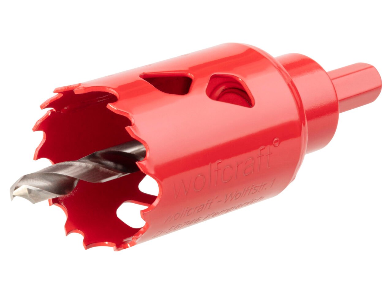 Bi-Metall-Lochsäge 35 mm — für Armaturen. Wolfcraft 5467000.