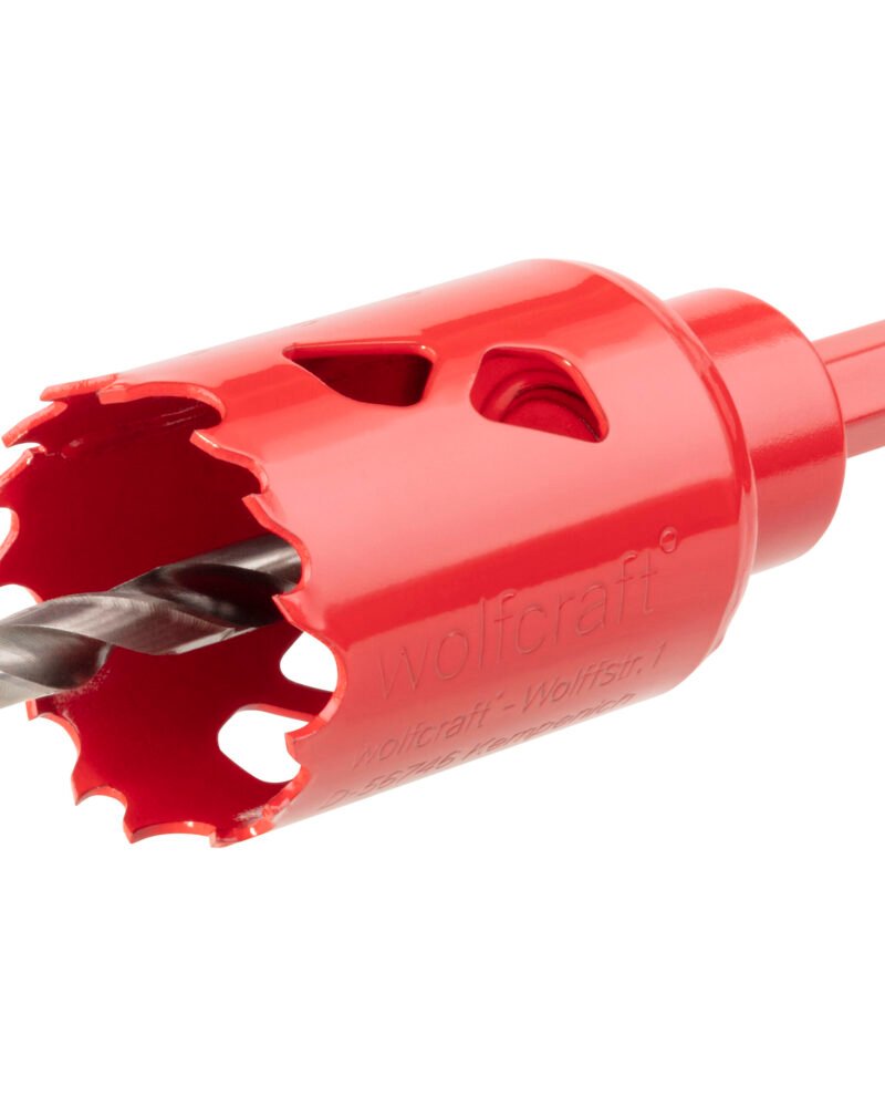 Bi-Metall-Lochsäge 35 mm — für Armaturen. Wolfcraft 5467000.