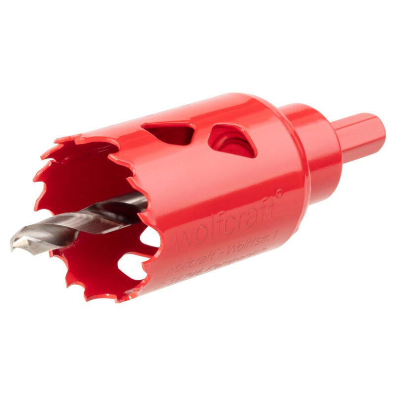 Bi-Metall-Lochsäge 35 mm — für Armaturen. Wolfcraft 5467000.