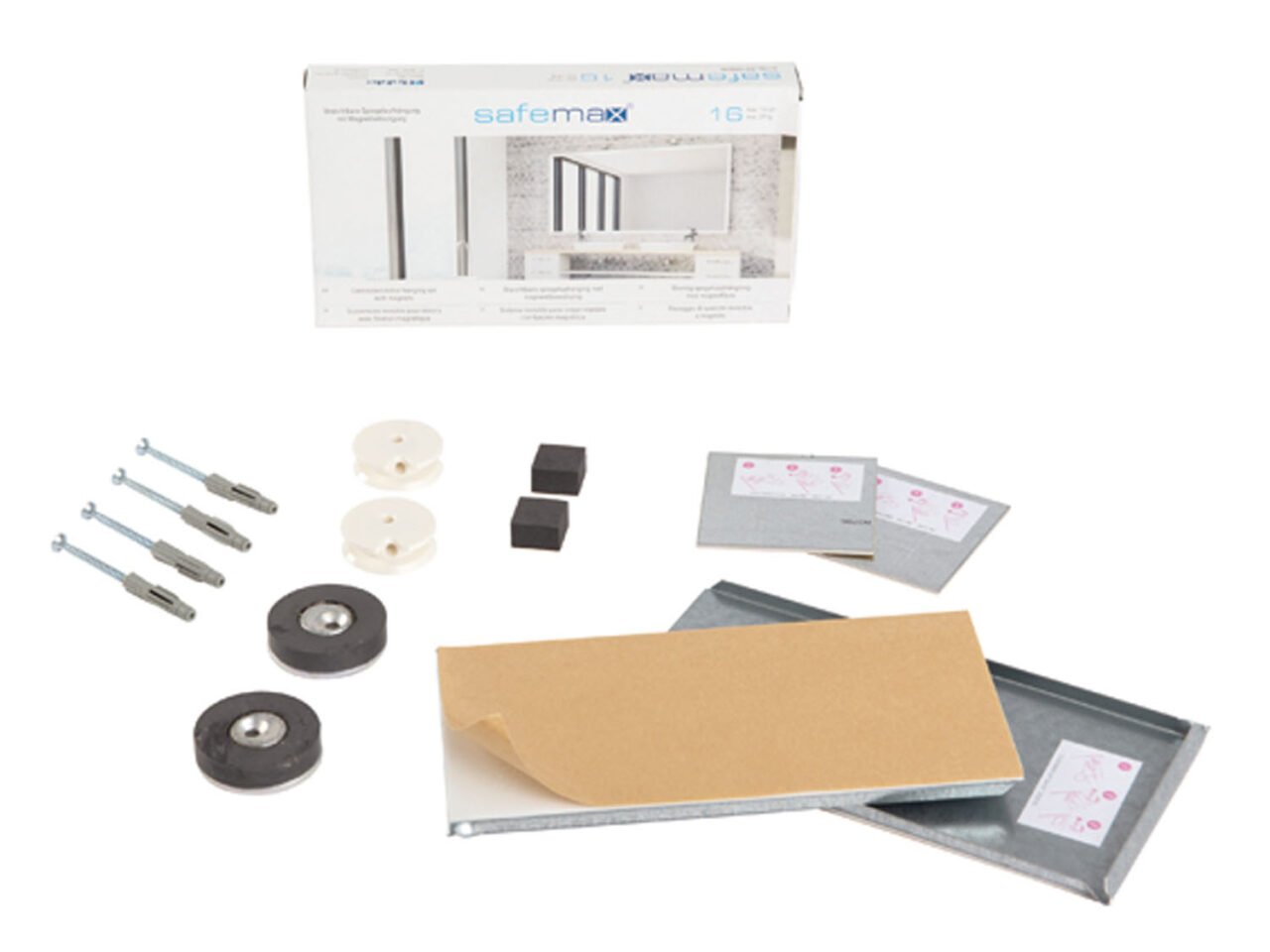 Magnetic mount Safemax® 16 — panels up to 1500×1500 mm